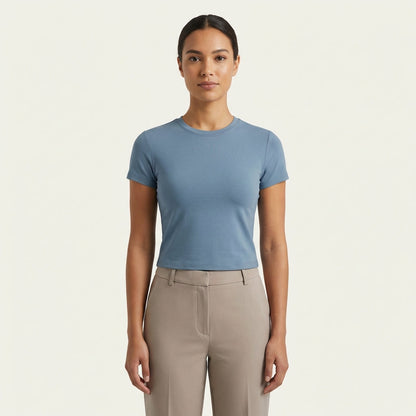 AeroContour Crop Tee